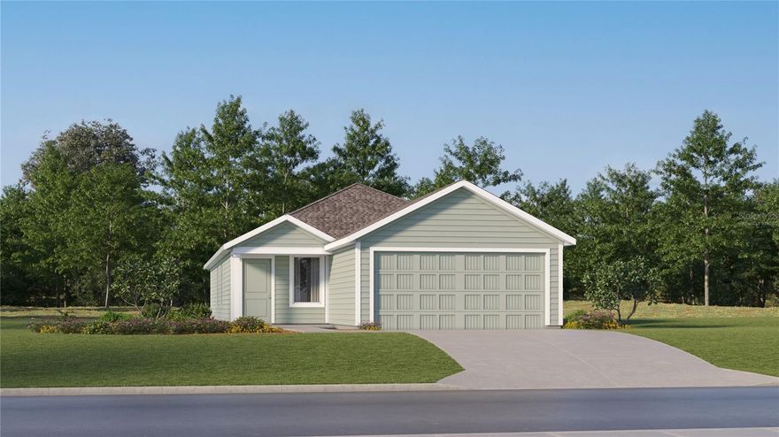 One or more photo(s) has been virtually staged. Under Construction. Introducing the new and exciting Sentosa! This elegant four-bedroom home provides convenient single-story living. An open-concept floorplan maximizes interior space and encourages seamless transitions between a modern kitchen, elegant dining room and comfortable family room. Three secondary bedrooms are tucked away to the side of the home, while a luxurious owner’s suite is nestled into a private rear corner, complete with a full bathroom and walk-in closet. Westview is a master-planned community in Poinciana, FL. This amenity-rich, pet-friendly community has something for residents of all ages to enjoy, including a swimming pool, dog park, clubhouse and sports fields. Lake Marion Creek Wildlife Management Area is nearby with hiking trails, as well as Poinciana for shopping, dining and entertainment options. The community is in close proximity to Highway 17 for easy commuting to Greater Orlando.