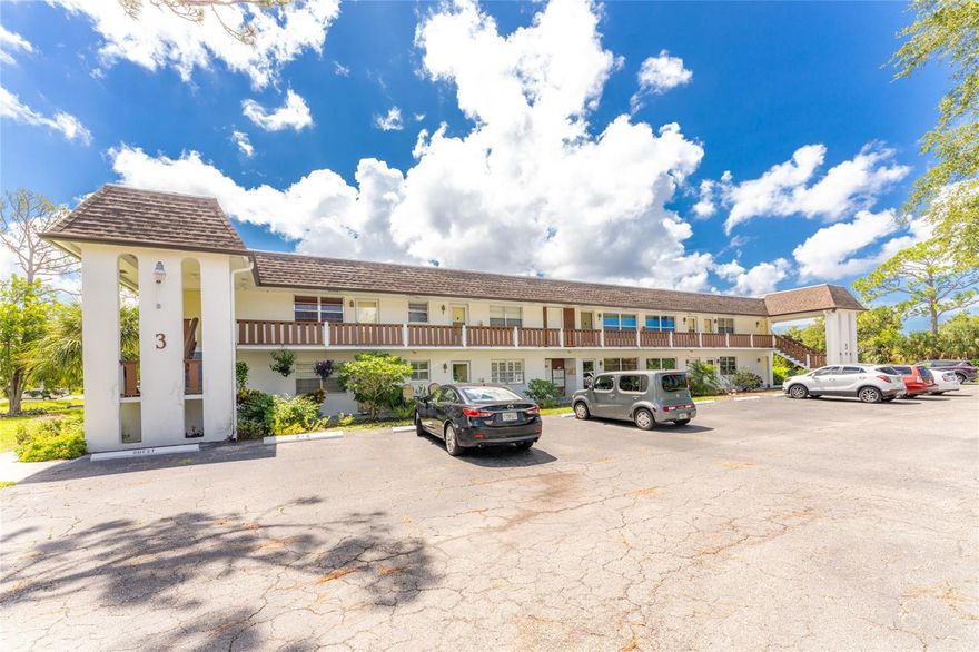 Priced to sell! Don’t miss out on the best priced turn-key furnished lake view condo in the 55+ community Quails Run! This waterfront condo is only minutes from Englewood Beach and Manasota Key! The spacious 15x11 living room features luxury vinyl plank flooring, a ceiling fan, and a screen door for the tropical breeze. The 8x8 dining room features luxury vinyl plank flooring and plenty of room to entertain your guests. The 13x12 primary bedroom features luxury vinyl plank flooring, two closets, a new ceiling fan, and an expansive water view. The Primary bathroom features updated water fixtures, and a tiled tub/ shower combo. Did I mention this unit also has a 2019 Air Conditioning unit, 2020 Electric Panel, a new front window, and an inside utility closet for extra storage space? The best part is you will only need to bring your suitcase because this unit is being sold fully furnished and turn-key. You must see this charming condo to appreciate the location and upgrades that make this unit an absolute stunner! The amenities at Quails Run include a community pool, clubhouse, shuffleboard courts, a variety of activities, and laundry facilities. Enjoy your very own slice of paradise in Englewood with everything you need from restaurants to beaches right around the corner. Schedule a showing today because this condo won’t last long!