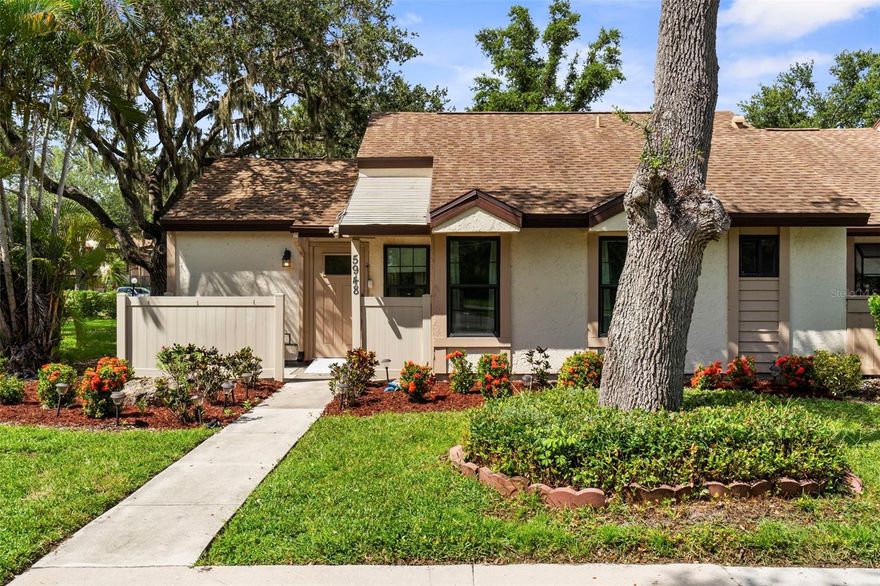 ADORABLE VILLA WITH MODERN UPGRADES, VINYL FENCING & PRIME LOCATION! 
This Charming villa is packed with upgrades and comfort! Enjoy the security of a whole-house gas generator( not propane) , hurricane impact windows, and the privacy of vinyl fencing. The interior features custom soft-close cabinetry, granite countertops, and two large mounted screen TVs that stay with the home. The spacious enclosed lanai with large vinyl windows provides the perfect space for relaxing or entertaining.
With low HOA fees, this home is a rare find-ideally located near shopping, dining, medical offices, public transit, Warm mineral springs, The North Port Aquatic Center, walking trails and the local skate park. Move -in with a few tiny fixes and waiting for you.