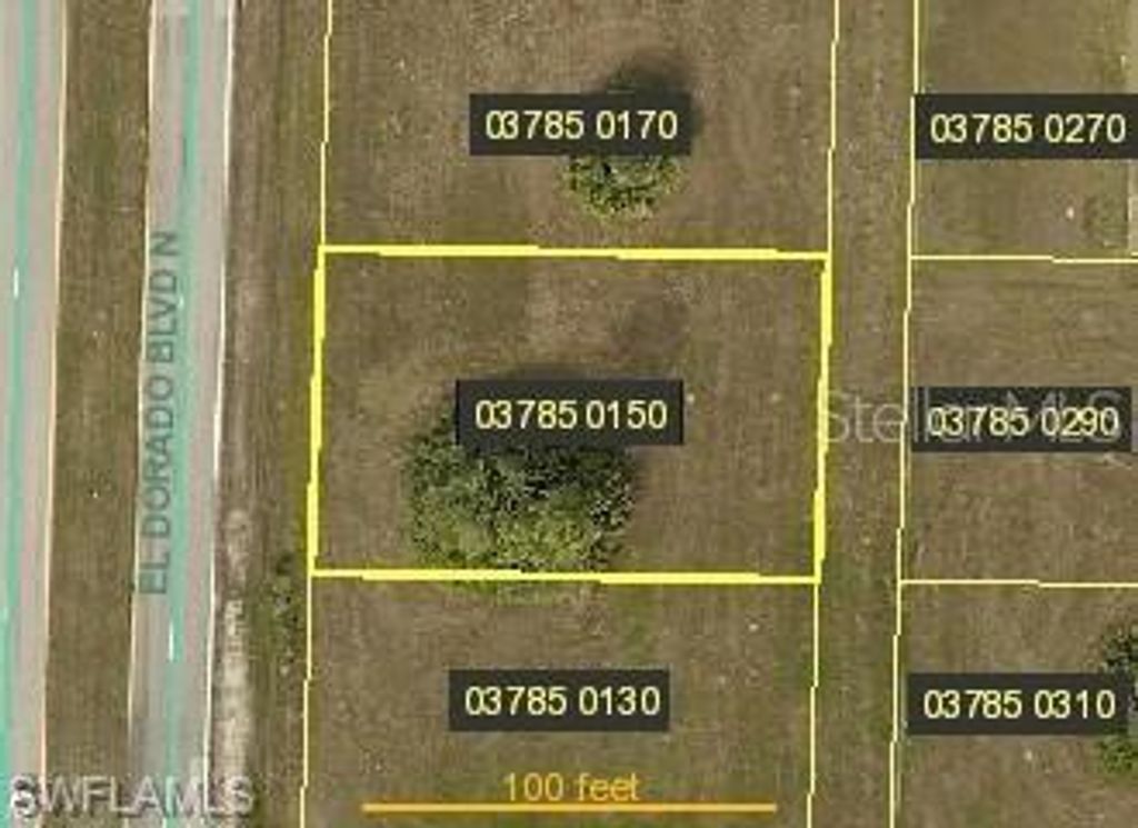 Photo of 829 El Dorado Boulevard N, Cape Coral, FL 33993 (MLS # O6256114)