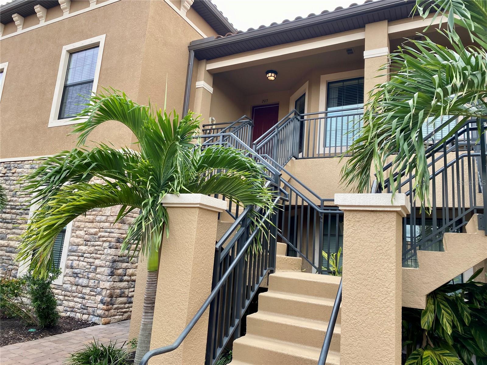 Nicely decorated 2nd floor Esplanade condo ready for you to enjoy. Come view this bright open floor plan with all tile and laminate flooring through out. This 2nd floor unit has the volume ceilings that fill up with all the natural light. Unit does have a beachy feel to the décor with light granite counters and white shaker cabinets with open breakfast bar with stools viewing into dinning and living area. Split bedroom plan for guests to enjoy. The open den area is the media TV room with sectional couch for movie watching and a separate Livingroom space. This gated golf community has just about everything that a seasonal tenant could ask for. You can enjoy a round of golf, Tennis, pickle or bocce ball, fitness / amenity center, Culinary Center that offers variety of dining options, full service pool bar, resort style pool with beach entry, hot spa and so much more. This lifestyle is what Florida is know for and that everyone is looking for.