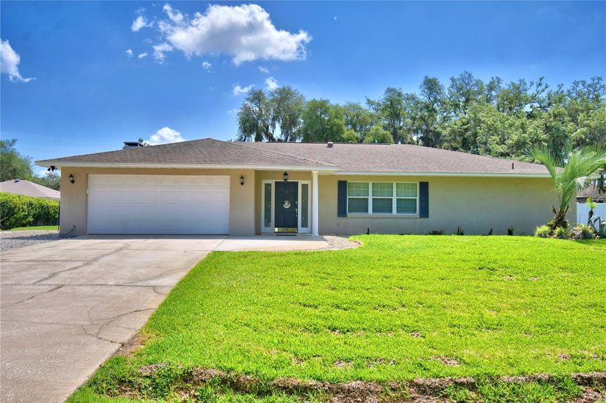 Step into this move-in ready, beautifully maintained home that offers both comfort and style throughout. From the moment you enter, you’ll notice the care and cleanliness that make this property truly stand out with no HOA.

Enjoy seamless indoor-outdoor living with elegant French doors that open from the interior to a sparkling pool area—perfect for relaxing or entertaining. The spacious kitchen is a standout feature, boasting 42-inch wood cabinetry, granite countertops, a center island including storage and seating, stainless steel appliances, all enhanced by recessed lighting.

The home offers a well-designed layout with both a living room and a cozy family room featuring a charming wood-burning fireplace and a built-in entertainment center. Berber carpet flows throughout the living areas and bedrooms, while tile flooring accents the kitchen, dining area, and bathrooms for durability and style.

The primary suite includes a master bath with dual sinks, while the guest bathroom conveniently provides direct access to the pool area—ideal for entertaining. Bonus room could be utilized for crafts, sewing, office or guest overflow.

Major updates bring peace of mind, including the roof and windows throughout being replaced in 2018, and the A/C system replaced in 2021.  Additional features include a new pool pump, a well irrigation system to keep the yard lush year-round and extra parking for your boat, camper, and vehicles.

The home is conveniently located directly off Polk Parkway near I-4 between Tampa and Orlando.

This home truly combines thoughtful upgrades, functional design, and inviting spaces—ready for you to move in and enjoy.