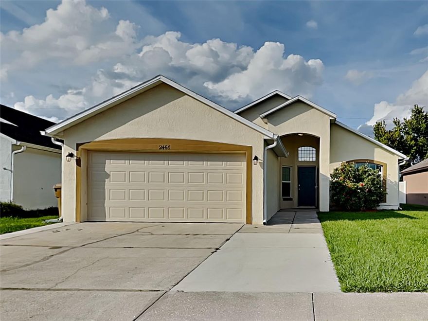 Take a look at this beautiful home, Clean and Move-In Ready, split plan featuring 3 bedrooms, 2 bathrooms, 2 car garage and approximately 1,175 heated square feet. Enjoy the freedom of a virtually maintenance free lifestyle while residing in a great community. Pool service (if applicable) is $150/mo, Smart Home Tech - $21.95/mo. Renters insurance reqrd. Admin Fee - $150 after lease is generated. Applications are First Come First Serve basis. Variable Rent Option – go to “Apply” on website and select Term for monthly rental options. This home is professionally managed and maintained by Owner. You deserve single family rental living at its best!