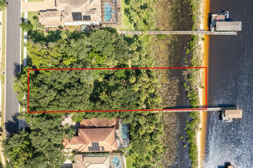 One of the last remaining 70' wide Intracoastal Lots in the highly sought after Palm Coast Plantation Community - vacant lot with deeded walkout/dock area already cleared with the exception of some amazing native Florida trees. Between the Spanish Moss hanging from the Pin Oaks to the smell of the salt air wisping off the Intracoastal, if you are looking for a place to build that Dream Waterfront Home there may not be a better Lot in all of Flagler County, especially at this price. Builders seeking to acquire pristine locations for Lot & Home packages this one checks a lot of boxes, and is priced aggressively. Resort style community amenities including a lakefront pool, fitness center, nature trail/walk, pickleball, tennis, basketball courts, and playground area just to name a few. NO CDD and just a short drive to Flagler Beach well known for it's uncrowded beaches, great restaurants and live music.