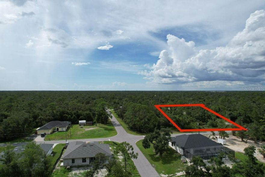 LOCATION!!!LOCATION!! RARE OVER SIZE CORNER LOT NEAR NEW PROPERTIES. SIZE O.287 ACRES. RIGHT NOW THERE'S A LOT OF NEW HOUSES THAT ARE BUILDING ON THE STREET AND IN THE AREA. NEW HOMES ALL OVER IN THIS NEIGHBORHOOD. THIS BEAUTIFUL LOT IS IN PORT CHARLOTTE. GROWING POPULATION. ALL UTILITIES IN THE AREA ARE IN PLACE WATER, SEWER, ELECTRICITY AND READY TO ADD INTO YOUR BUILD OF YOUR NEW FLORIDA DREAM HOME. A GREAT INVESTMENT OPPORTUNITY. VERY CLOSE TO PORT CHARLOTTE TOWN CENTER, CLOSED TO CAPE HAZE, AND ROTONDA. ONLY A FEW MILES NORTHEAST OF BEAUTIFUL BOCA GRANDE ONE OF THE MOST EXPENSIVE ZIP CODE IN THE COUNTRY, WHERE YOU CAN FIND MILLIONS $ HOMES, WORLD-CLASS TARPON FISHING, SHORT DRIVE TO THE BEACH AND TO THE GULF OF MEXICO. CLOSE TO SOME OF THE FINEST BEACHES. THIS SITE IS ALSO MILES AWAY FROM ONE OF THE NATION'S TOP GOLF CLUBS, CORAL CREEK CLUB. EASY ACCESS TO MAJOR AIRPORT. IF YOU NEED HELP FINDING A BUILDER, PLEASE REACH OUT TO US, WE CAN ASSIST YOU. BUILD TODAY OR BUY TOMORROW FOR INVESTMENT.