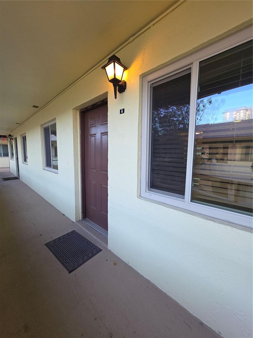 Summer Winds Condominium, location, location, location! Looking for the ideal beachside retreat, cozy snowbird nest or affordable home near the ocean? Look no further! This move-in-ready, fully furnished two-bedroom, one-bath condominium in the sought-after Summer Winds Condominium community offers the ultimate Daytona Beach lifestyle, just three blocks from the beach, Main Street, Daytona Lagoon, Ocean Walk restaurants and the cinema. Between the Atlantic Ocean and Halifax River, you'll enjoy peaceful visits on soft sand beaches, fishing by the river and convenient access to all of Daytona's top attractions. Inside, this clean and comfortable ground-floor unit is ready for you to move in or start renting immediately. The condominium includes one assigned parking space and comes fully furnished, so you can start living the beach life right away. HOA fees cover it all, including water, sewer, trash, monthly pest control, building insurance, cable/satellite, common area maintenance, exterior paint, lawn care, roof maintenance and more, making it low-maintenance and budget-friendly.