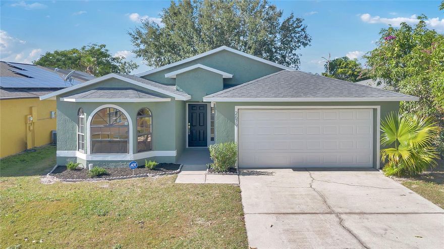 Welcome to 2679 Montego Bay Blvd, Kissimmee, FL 34746, a beautifully renovated 3-bedroom, 2-bath pool home offering 1,662 sq ft of stylish living space in a sought-after community that allows short-term rentals, perfect for investors or primary homeowners alike.
This home has been thoughtfully updated from top to bottom. The kitchen is a true showstopper, featuring new shaker-style cabinets, elegant Carrara quartz countertops, and stainless steel appliances, all complemented by fresh interior and exterior paint for a modern, move-in-ready feel.
Major system upgrades provide peace of mind, including a 2020 roof, PEX re-piping completed in 2025 (Comes with a warranty), and a brand-new pool filter and pump. The primary suite offers a spa-like retreat with a his-and-hers vanity in the master bathroom.
Step outside to your private screened pool, ideal for relaxing or entertaining guests year-round in sunny Central Florida.
Located just minutes from Disney World, Old Town, shopping, dining, and major highways, this property offers excellent convenience and strong rental potential.