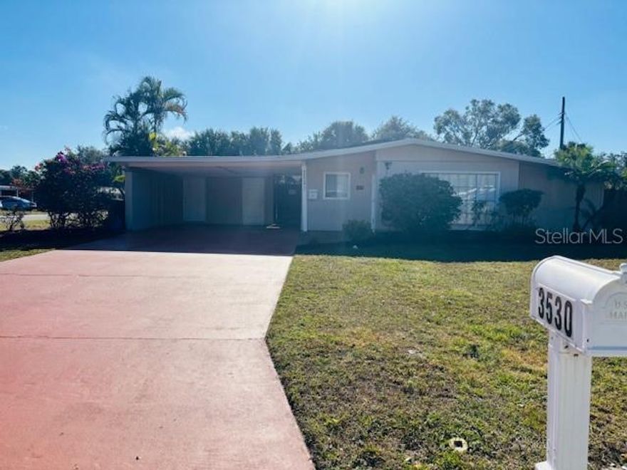 Welcome to 3530 Schwalbe Dr, Sarasota, FL 34235! 
This corner lot property is completely Solar powered offering a 3-bedroom, 2-bathroom residential single-family home built in 1958 and updated in 2008, 2013, and a new roof was installed in 2018. offering a piece of Florida living, this house sits on a 0.227-acre lot, full of Glorida native flowers and foliage. I fruit producing mango tree, plumeria, and Boggabilla flower annually for a stunning scenery. 

The Primary suite comes with an on-suite bathroom and a grand back deck that is just waiting for the perfect buyer to appreciate the possibilities with this space! Built for Privacy, entertaining, solitude, or multitude, it truly is an amazing feature! 

A nice screen in patio off the Florida room is perfect for those buggy summer nights, while easy access to the back yard, BBQ/fire-pit area.

This property is truly well built and meticulously maintained.
Please schedule a showing today!