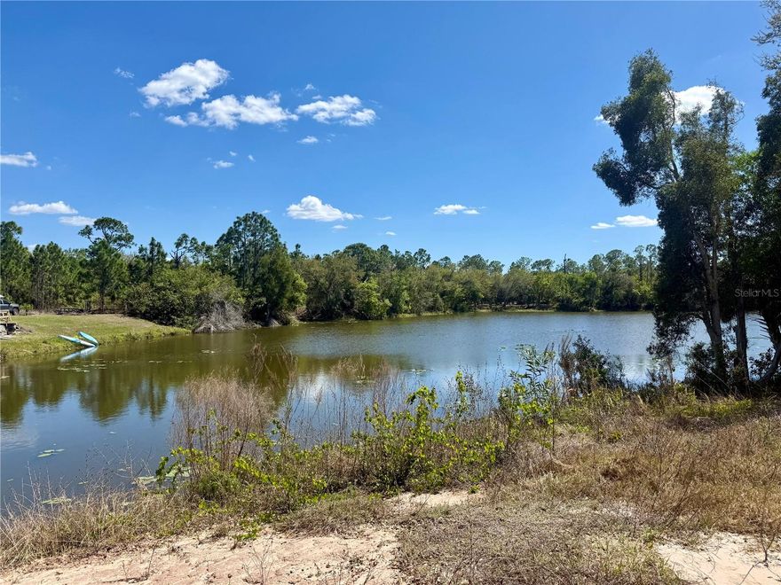 Build your dream home on this beautiful lakefront property in Punta Gorda! This rare oversized double lot is already surveyed, cleared, filled, and compacted, giving you a major head start and SIGNIFICANT COST SAVINGS compared to raw land. A 900 Gallon septic tank is already in place, adding even more convenience and value.
Enjoy peaceful water views and a serene setting while still being close to everything in Punta Gorda, including shopping, dining, and boating. Whether you're looking to build now or invest for the future, this ready-to-go waterfront property is a fantastic opportunity.
Don’t miss your chance to own a spacious, build-ready lot in a desirable waterfront location!