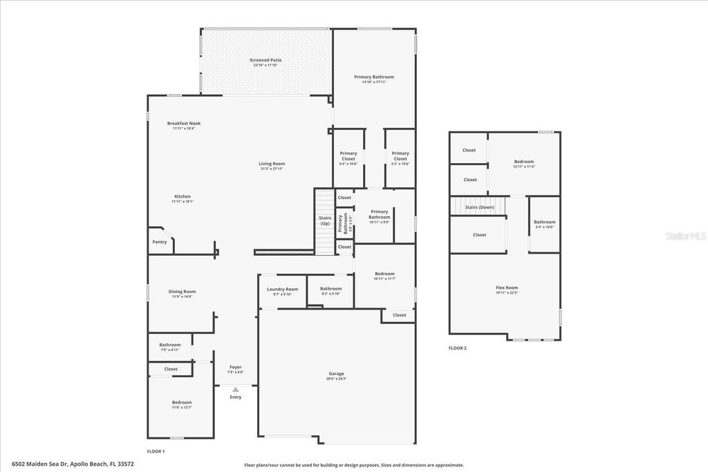 Photo of 6502 Maiden Sea Drive, Apollo Beach, FL 33572 (MLS # TB8469049)