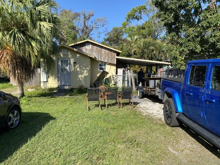 Hard-to-find light fixer upper in one of the coziest and most well-located corners of Bradenton. The owner’s early retirement opens the door for you to secure this ideally situated 2 bed / 2 bath home at the lowest price/square foot in the area. So what makes this one so special? 1) Updated kitchen with granite countertops and stainless steel appliances. 2) Private, large fenced-in yard, perfect for pets and storage.
3) Ample parking space in the front and back perfect for trucks, trailers, and other toys. 4). Solid layout with two full bathrooms, a rare find at this price point. 5) Strong bones with light rehab needed, ideal for someone looking to put their own touch on a property without starting from scratch. 6) Unbeatable location minutes to downtown Bradenton, shopping, restaurants, and the beaches. 7) High and dry location not in a flood zone. The property may require roof soffit repairs and a new roof, as well as upgraded or serviced HVAC. Other light cosmetic TLC may be needed but absolutely no other major issues. Whether you're looking for a primary residence with upside or an easy value-add investment, this one’s a no-brainer.
No HOA/CDD. No storm damage. Feel free to soft pitch before writing anything up. Ask me anything, big or small. If this is “NOT ON MY MLS,” disclosures and MLS info sheet available. No assignable contracts accepted.