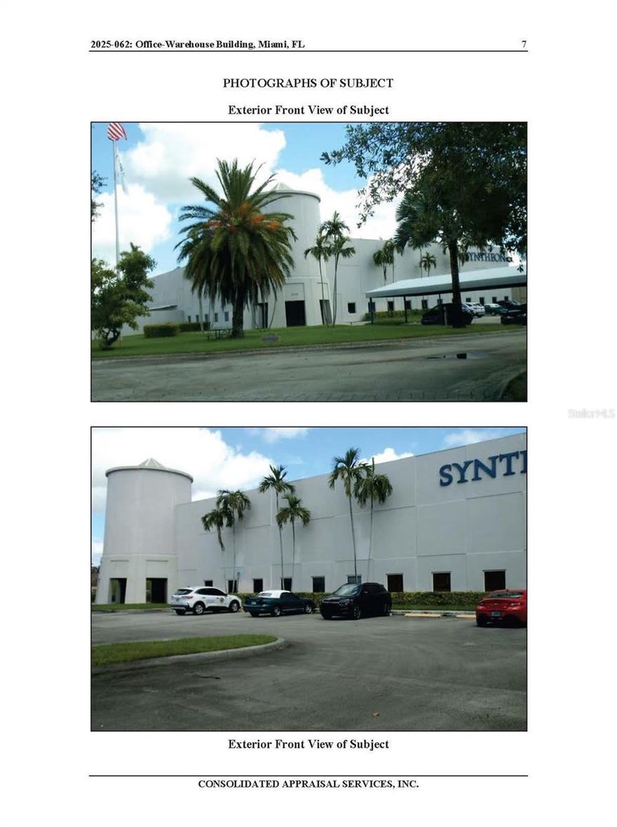 Office-warehouse building in Deerwood Park of Industry. Approximately 30,900 square feet on 2.43 acres. Industrial zoning. Sale recorded for comparable purposes.