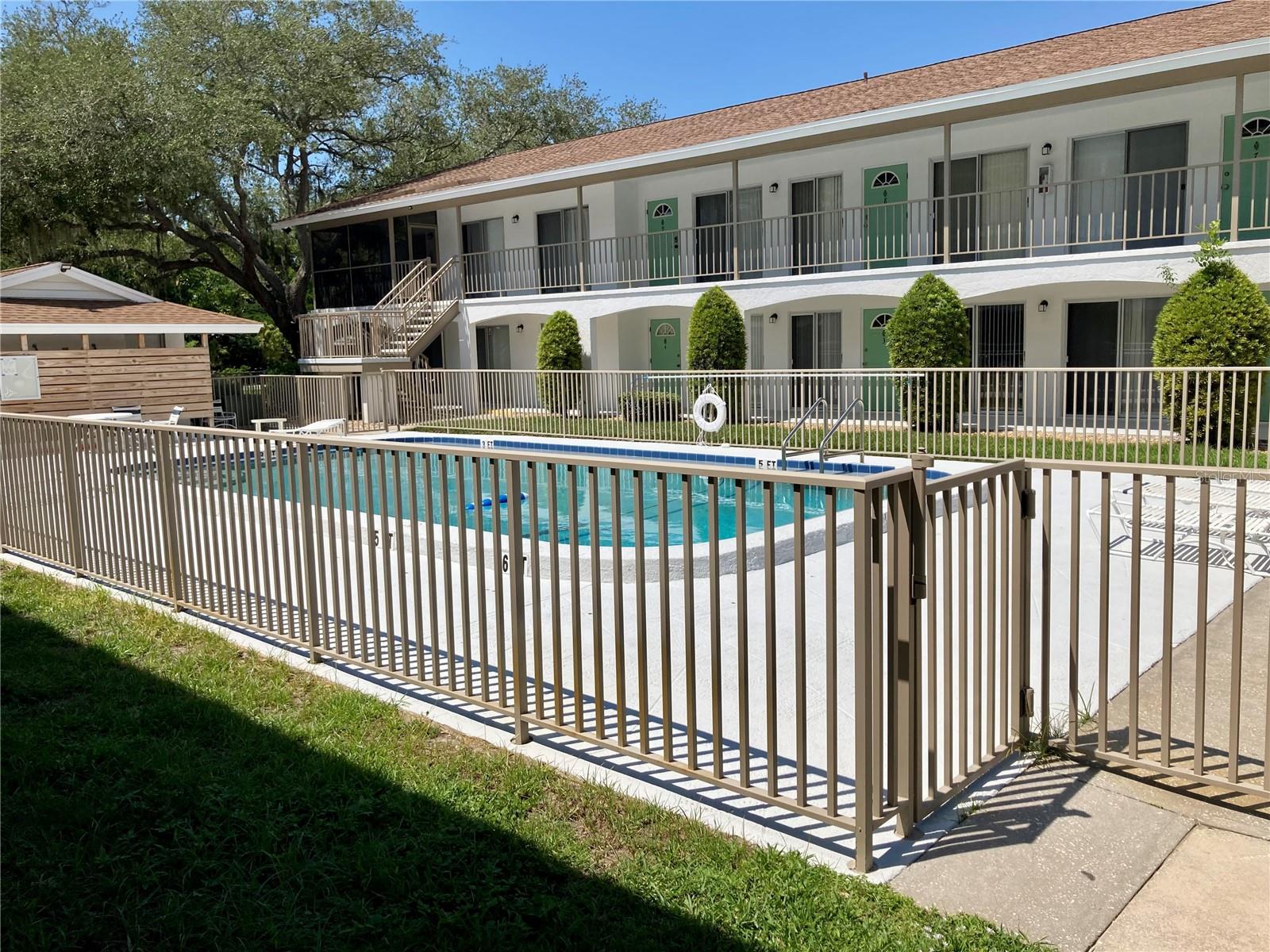 Nestled in the quiet community of Oakwood Gardens, this first-floor one-bedroom, one-bathroom condo offers the perfect blend of comfort and convenience. As you step inside, you’re greeted by a bright and airy living space, ideal for relaxing after a day at nearby Siesta Key Beach or exploring downtown Sarasota. The open floor plan seamlessly connects the living area to a cozy dining nook and kitchen, making it an inviting space to unwind. The unit offers plenty of storage closets as well as a walk in closet in the generously sized bedroom. Beyond your doorstep, the community boasts a sparkling pool, perfect for cooling off on warm Florida days. With condo fees that cover cable, water, trash, and pest control, you'll enjoy a maintenance-free lifestyle, giving you more time to savor the nearby amenities. Conveniently located just minutes from Trader Joe’s, Walgreens, and other essential shops, this condo is perfect for those who want to be close to it all. You’ll be less than 2 miles from world famous Siesta Key and about 3 miles to downtown Sarasota. Whether you're seeking a personal haven or a smart investment property—this condo, with its established rental history, is an opportunity not to be missed!