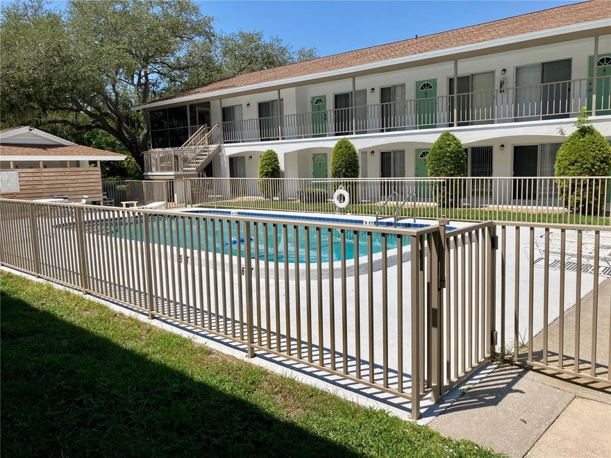 Nestled in the quiet community of Oakwood Gardens, this first-floor one-bedroom, one-bathroom condo offers the perfect blend of comfort and convenience. As you step inside, you’re greeted by a bright and airy living space, ideal for relaxing after a day at nearby Siesta Key Beach or exploring downtown Sarasota. The open floor plan seamlessly connects the living area to a cozy dining nook and kitchen, making it an inviting space to unwind. The unit offers plenty of storage closets as well as a walk in closet in the generously sized bedroom. Beyond your doorstep, the community boasts a sparkling pool, perfect for cooling off on warm Florida days. With condo fees that cover cable, water, trash, and pest control, you'll enjoy a maintenance-free lifestyle, giving you more time to savor the nearby amenities. Conveniently located just minutes from Trader Joe’s, Walgreens, and other essential shops, this condo is perfect for those who want to be close to it all. You’ll be less than 2 miles from world famous Siesta Key and about 3 miles to downtown Sarasota. Whether you're seeking a personal haven or a smart investment property—this condo, with its established rental history, is an opportunity not to be missed!