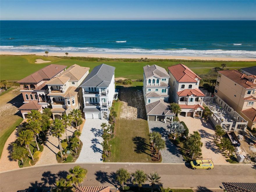 54 HAMMOCK BEACH CIR S. Exceptional opportunity to build within the exclusive oceanfront golf community of Hammock Beach. This premier homesite offers an ideal setting with ocean and golf course views. Surrounded by luxury estates and positioned in one of Palm Coast’s most desirable coastal enclaves, this lot offers both privacy and proximity to world-class amenities, pristine beach access, and championship golf. A rare chance to design and construct a custom coastal retreat in a highly sought-after resort-style community. To further enhance the Hammock lifestyle, a membership can be purchased to the Hammock Beach Resort so you can enjoy 5-star amenities and private beach access. With two 18-hole Championship golf courses, nine pools including a lazy river, waterslides, eight Har-Tru tennis courts, pickleball courts, multiple dining venues, a world class spa, nine-hole mini golf course, volleyball court and a state-of-the-art exercise facility, you will always be enjoying Hammock Life!