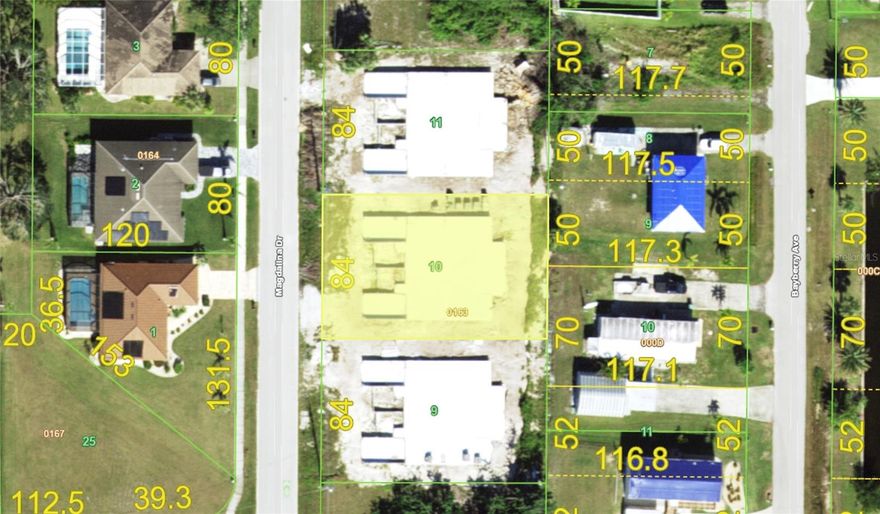 Builder / Investor Opportunity – Ready-to-Build Duplex Site. Rare opportunity to acquire a vacant land parcel with slab already in place in growing Punta Gorda. City council approved rezoning has been completed, creating a clear path forward for development. Planned for a duplex featuring two spacious 3BR / 2BA units, approximately 1,374 sq ft a side. Significant upfront time and cost savings with approvals and existing slab already in place.

Plans are available to accompany the sale for buyers wishing to complete the project as designed. Current builder is also willing to discuss completing construction for the purchaser, or bring your own builder and finish to your specifications. Ideal opportunity for builders, investors, or buy-and-hold buyers seeking rental income or resale potential.

Additional adjacent opportunities available at 2930 and 2938 Magdalina Dr. Purchase one lot or all three for expanded development potential. Conveniently located near downtown Punta Gorda, I-75, shopping, dining, boating, and waterfront amenities. Sold AS-IS. Buyer to verify all information and complete due diligence.
