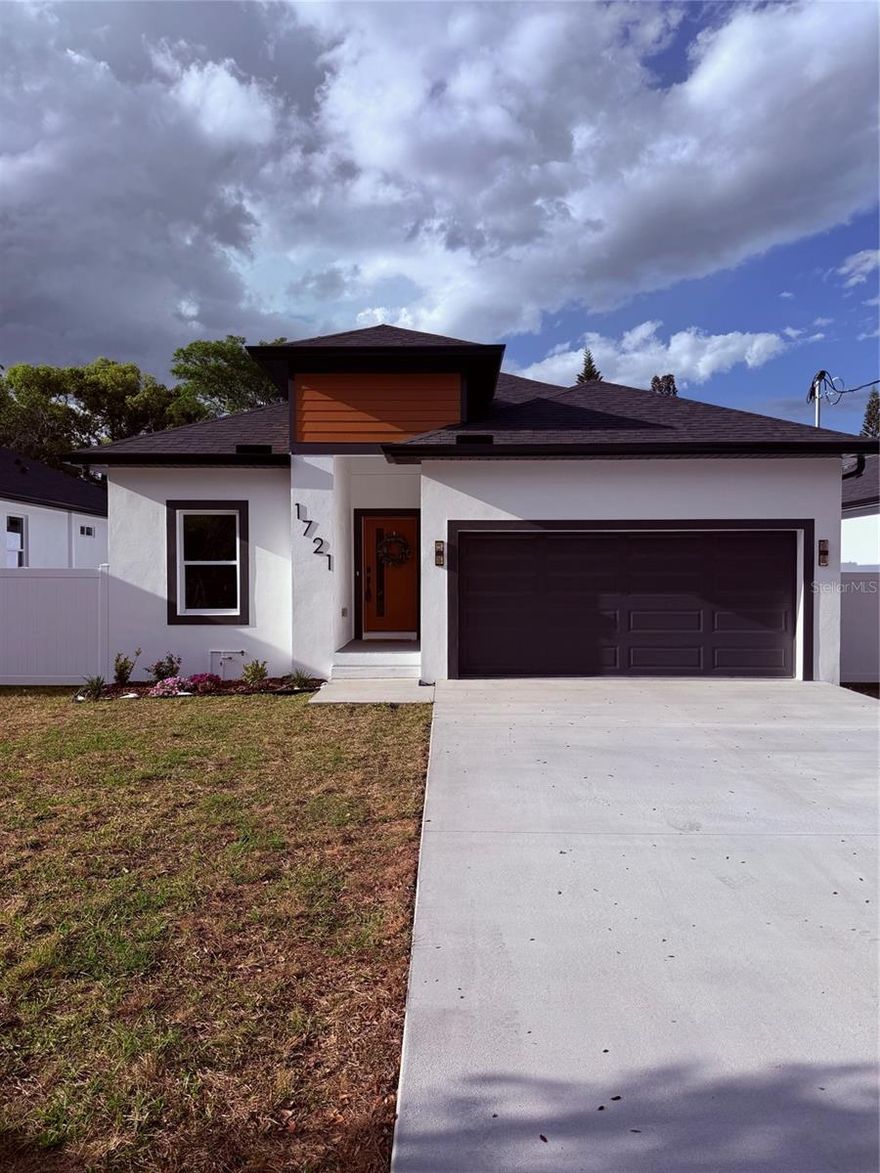 This stunning newly constructed home offers 2,069 square feet of refined living space, ideally situated in a highly sought-after central location. Thoughtfully designed with both comfort and style in mind, the residence features four generously sized bedrooms, two elegantly appointed bathrooms, and a spacious two-car garage. Upon entry, you are greeted by soaring ceilings that enhance the sense of space and light, creating an elegant and open environment throughout.
Refined laminate flooring extends seamlessly across the living areas, complementing the home’s contemporary aesthetic while providing durability and ease of maintenance. The kitchen serves as a true centerpiece, appointed with sleek, modern cabinetry and exquisite quartz countertops—perfectly blending style and functionality for both everyday living and entertaining.
Designed for those who appreciate quality, comfort, and modern elegance, this residence offers an outstanding opportunity to enjoy a beautifully crafted home