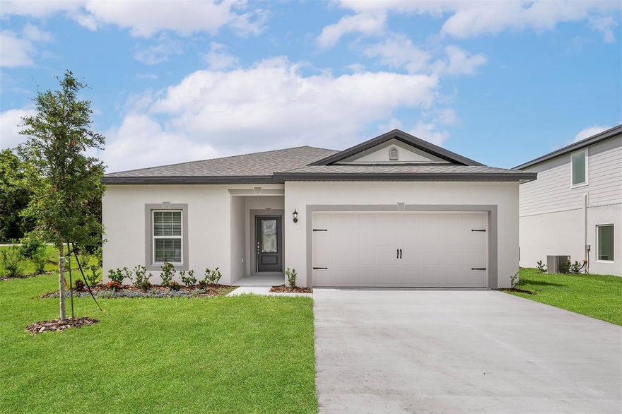 Pre-Construction. To be built. Get excited for the Amalie model in the beautiful Tula Parc community of Astatula, FL—a home that perfectly blends comfort, space, and style! This inviting 3-bedroom, 2-bathroom layout is designed to make everyday living feel effortless while giving you the perfect setting to entertain and enjoy life.

From the moment you walk in, you’re welcomed by a bright, open living space that feels both spacious and cozy. The expansive family room is the heart of the home—perfect for movie nights, gatherings, or simply unwinding after a long day. The kitchen and dining area flow seamlessly together, making hosting easy and enjoyable.

Two generously sized secondary bedrooms are thoughtfully positioned near a full bathroom—ideal for guests, family, or even a home office setup. A separate laundry room connected to the oversized two-car garage adds everyday convenience and extra storage.

Tucked away for privacy, the master retreat is your personal getaway, featuring a sun-filled space, a large walk-in closet, and a well-appointed bathroom with a spacious vanity and additional shelving to keep everything organized.

Step outside and enjoy the charm of Tula Parc, complete with a community gazebo and playground, and just minutes from Little Lake Harris and the Chain of Lakes, where you can enjoy boating, fishing, and kayaking. Plus, with Orlando’s shopping, dining, and attractions nearby, you’re never far from excitement and adventure.

The Amalie model is full of energy, warmth, and opportunity—come see why this home is the perfect place to start your next chapter!
