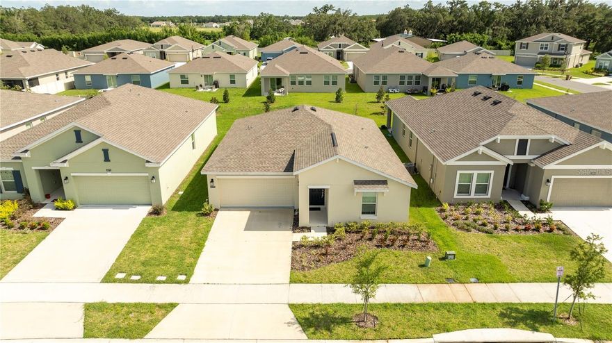 Welcome to this beautifully maintained 2023-built home located in the highly desirable Storey Creek community! This 3-bedroom, 2-bathroom residence features a modern open-concept layout, perfect for both everyday living and entertaining. The kitchen offers ample space with a large pantry and flows seamlessly into the family and dining areas. The primary suite provides a private retreat with a walk-in closet and dual sinks. Enjoy outdoor living with a covered front porch and back patio. The home also includes a 2-car garage for added convenience. Storey Creek offers resort-style amenities, including a clubhouse, fitness center, pool, playground, and sports courts for basketball, tennis, and more. Conveniently located near shopping, dining, and major highways. Priced to sell—don’t miss this opportunity!
Some photos may have been virtually staged.