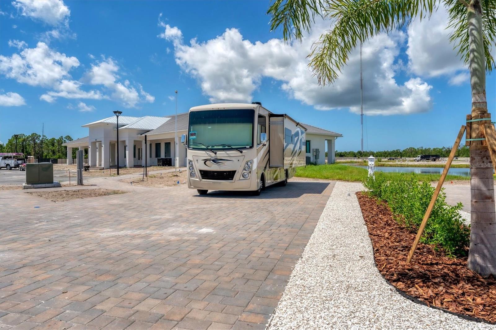 This MLS listing is for Lakefront Site #42. Cabana Bay RV Resort is Southwest Florida's Newest RV Resort! Located on the Cape Haze Peninsula and centrally located between Fort Myers and Sarasota. Convenient access to Boca Grande's State Park Beaches & Englewood's Manasota Key Beaches along The Gulf. Numerous Golf Courses in the area. Cabana Bay hosts 170 RV sites with 99 available for purchase with prices ranging from $150,000 to approximately $300,000. Amenities include: Pickle Ball Courts, Beach Entry Pool, Spa, Concession Area, Pool Baths & Showers, Exercise Equipment, Meeting/Private Event Rooms, Clubhouse with Kitchen, Limited Owners Clubhouse Lockers, 3 Comfort Stations with Laundry/Baths, Sidewalks throughout, Street Lights, WiFi, Fire Pits and a Boardwalk directly connecting the Resort to The Cape Haze Pioneer Trail. Many sites include the ability to construct a Casita of 500 sq ft or less. Cabana Bay will provide Onsite Management, Activities Director and fun events to keep you as active and engaged as you want to be! Photos were taken on 9/1/2025 and will be updated sooner to completion! A Casita is approved to be built on Site 42.