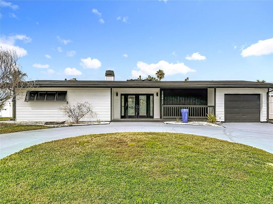 Welcome to this beautifully renovated waterfront home in South Causeway Isle, just minutes from Boca Ciega Bay, the beaches, marinas, and vibrant Downtown St. Petersburg. Completely updated with a brand-new custom kitchen featuring quartz countertops, large pantry,  new luxury bathrooms, and elegant 23x48 porcelain tile throughout. The bright open living area and covered patio, inground pool, and spacious fenced yard. In the patio your private dock with seating for 10, water and lighting already installed, perfect for relaxing or entertaining. Inside laundry offers extra space for office or hobbies, and low-maintenance siding plus reclaimed water irrigation make upkeep easy. Move-in ready to enjoy the ultimate Florida lifestyle. "Pool maintenance included in rent for your convenience."
