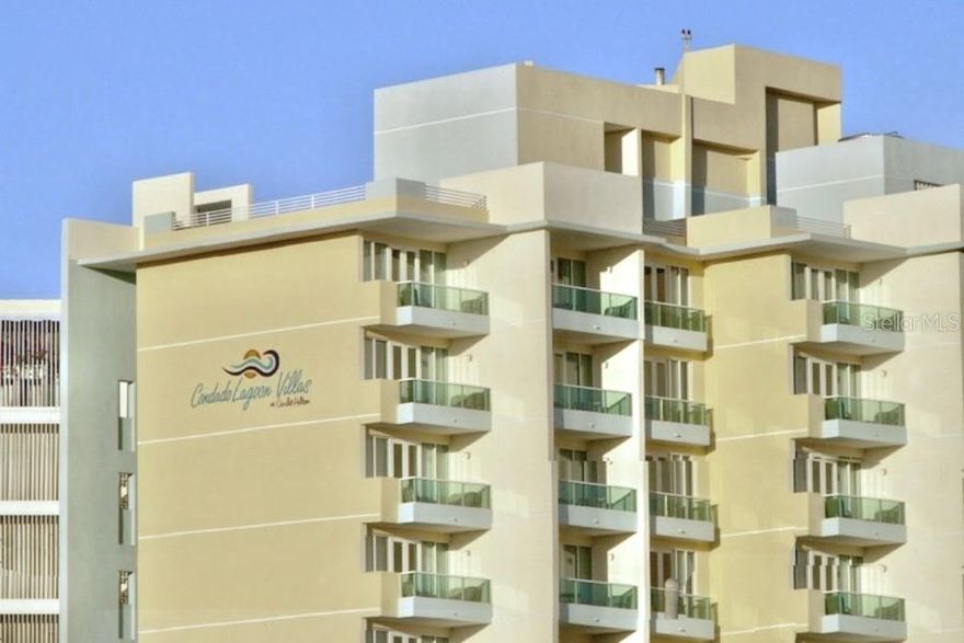 Life-Style Resort Living at Condado Lagoon Villas – Year-Round Luxury

Experience breathtaking ocean and city light views from this exceptional 1,064 sq. ft. fully furnished apartment. Boasting a spacious open-concept layout, it features a European-style kitchen with stainless steel appliances, a living-dining area with an additional bed, a guest bathroom, and a bedroom space opening to a balcony with stunning lagoon and city views. The master bedroom accommodates two beds, includes its own balcony, and offers a luxurious bathroom with granite countertops, a jacuzzi, and a separate shower. Additional amenities include a laundry closet and one assigned parking space.

Utilities Included: Electricity and water.

Community Features:

Gated community with 24-hour security

Concierge service

Full water cistern

Backup power generator.

Walking distance to the Caribe Hilton Hotel, Paseo Caribe, beaches, restaurants, San Juan Bay Marina, Distrito T-Mobile, the Convention Center, Old San Juan, parks, and major highways.

Schedule your private tour today and make this remarkable unit your permanent resort-style retreat. Live the vacation lifestyle every day!
