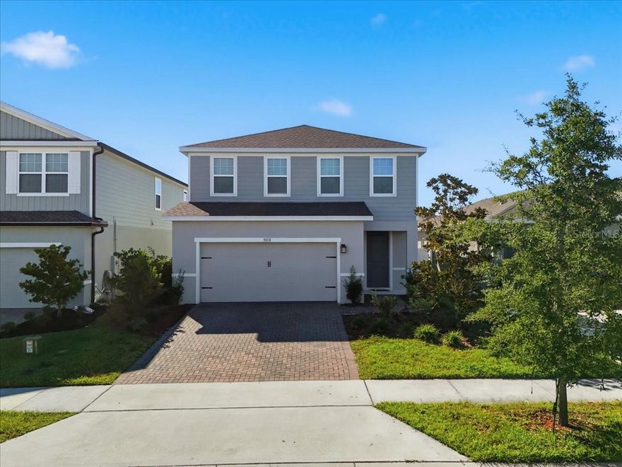 Welcome to 5018 GRAND TETON CT in the beautiful LAKEWOOD PARK community of Deland. This 2022 BUILD still has that fresh modern feel but with thoughtful upgrades you will not find in a standard build. 
As soon as you walk in, you will notice how bright it feels. That is because the seller added EXTRA WINDOWS, letting natural flow through the main living spaces. The kitchen has GRANITE COUNTERTOPS and opens right up to the living and dining area, making it perfect for cooking, entertaining, or relaxing. You will also love the FIRST-FLOOR BEDROOM and full bathroom, ideal for guests or anyone who prefers no stairs. 
Upstairs, the LOFT/FLEX SPACE gives you that extra room every household needs whether it is a family hangout, office, or play area. The bilder also included a drywall slab securing the stairwell, giving the home a clean and solid finish. And THREE FULL BATHROOMS, everyone has their own space.
Step outside to a COVERED LANAI and a CUSTOM CONCRETE SLAB extension, giving you more outdoor living space for grilling or unwinding at the end of the day.
Lakewood Park is a peaceful, newer community with easy access to shops, dining, and major highways. And one of the best parts? Your are close enough to enjoy everything ORLANDO has to enjoy such as theme parks, nightlife, restaurants, and entertainment while still coming home to the quiet and comfort of Deland. This home truly brings together style, comfort, and convenience. GIVE US A CALL TODAY TO SCHEDULE A PRIVATE SHOWING.