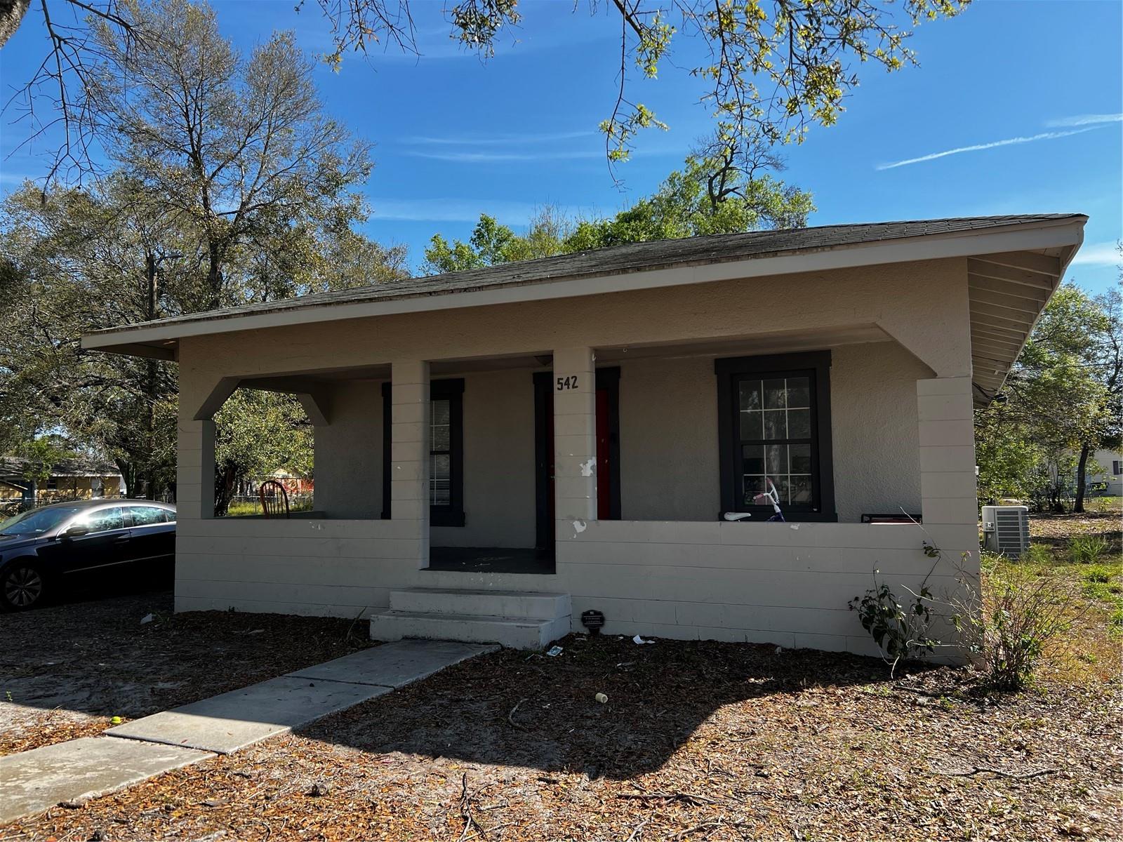 Sold As-Is on Double Lot – Investment Property or Fixer-Upper Opportunity!
This 2-bedroom, 1-bathroom home, located on a spacious double lot, is perfect for an investor, fixer-upper enthusiast, or someone looking to start fresh. The property is currently rented with a lease through October 1, 2025, allowing you to collect rent while exploring your options to build an additional home on the lot.
Property Highlights:
• 2 Bedrooms, 1 Bathroom: A solid layout that can be renovated or expanded.
• Double Lot: Offers the potential to build another home or structure for additional income or personal use.
• Currently Rented: With a lease in place through October 2025, you can receive rent while planning your next steps.
Great Location:
• Polk State College – Approx. 5 miles away (Winter Haven)
• Southeastern University – Approx. 11 miles away (Lakeland)
• Florida Southern University – Approx. 13 miles away (Lakeland)
• LEGOLAND Florida – Just a short drive to Winter Garden, FL
Investment Opportunity: Whether you’re looking to renovate, expand, or start from scratch, this property offers incredible potential.
Contact today for more details or to schedule a showing!