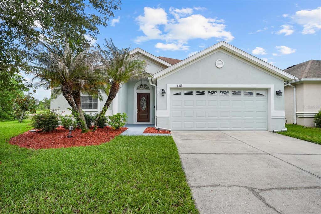Photo of 3817 Langdrum Drive, Wesley Chapel, FL 33543 (MLS # TB8519007)