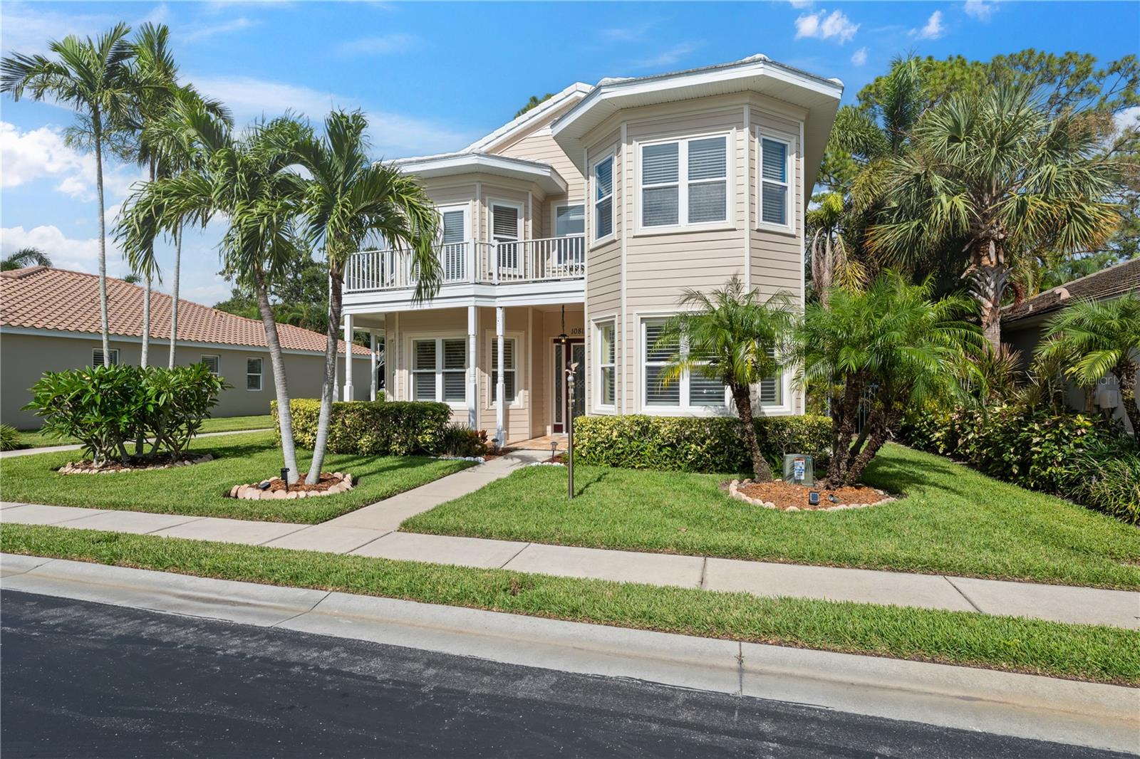 This beautiful, 4 bedroom home with 3 full bathrooms and a luxury pool is a must see for anyone looking to fully embrace the Florida lifestyle! Located in one of the most desirable gated communities in Seminole, zoned for top rated schools and all within just minutes to multiple world-renowned beaches! Take a five minute drive to Johns Pass or St Pete Beach to enjoy a plethora community events and activities throughout the year, or merely relax by your pool and indulge in your very own tropical paradise. From the multiple wrap around porches and premier pool to the lush, tropical landscaping you are sure to notice this is not your ordinary home. This light and airy residence boasts tall, tray ceilings, designer lighting, an abundance of natural light, multiple bay windows and elegant details throughout. Whilst entering the home through the grand foyer, you are greeted with a formal living and dining area, either of which could be used as a beautiful office space or den. The eat-in kitchen will surely not disappoint, with beautiful, classic cabinetry, upgraded stainless steel appliances, ample storage, and a great deal of entertaining space which overlooks the living area. Sit back and relax in the family room with a gorgeous view of your very own resort style pool, that has all the bells and whistles you are looking for, or host football Sunday and watch the games on your 84inch flat screen television! You will be delighted to see that no charm is lost while going upstairs. Three large guest bedrooms, two of which have bay windows and access to the spacious second story balcony. The master suite has a master bath with a soaking tub, large shower, and a designer walk in closet. Additional upgraded features include hurricane impact windows, a tiled roof, an oversized garage, upstairs laundry and a very small HOA fee which includes cable and internet, the list goes on! This loved home is one of a kind and awaiting its new owners, schedule your private tour today!
