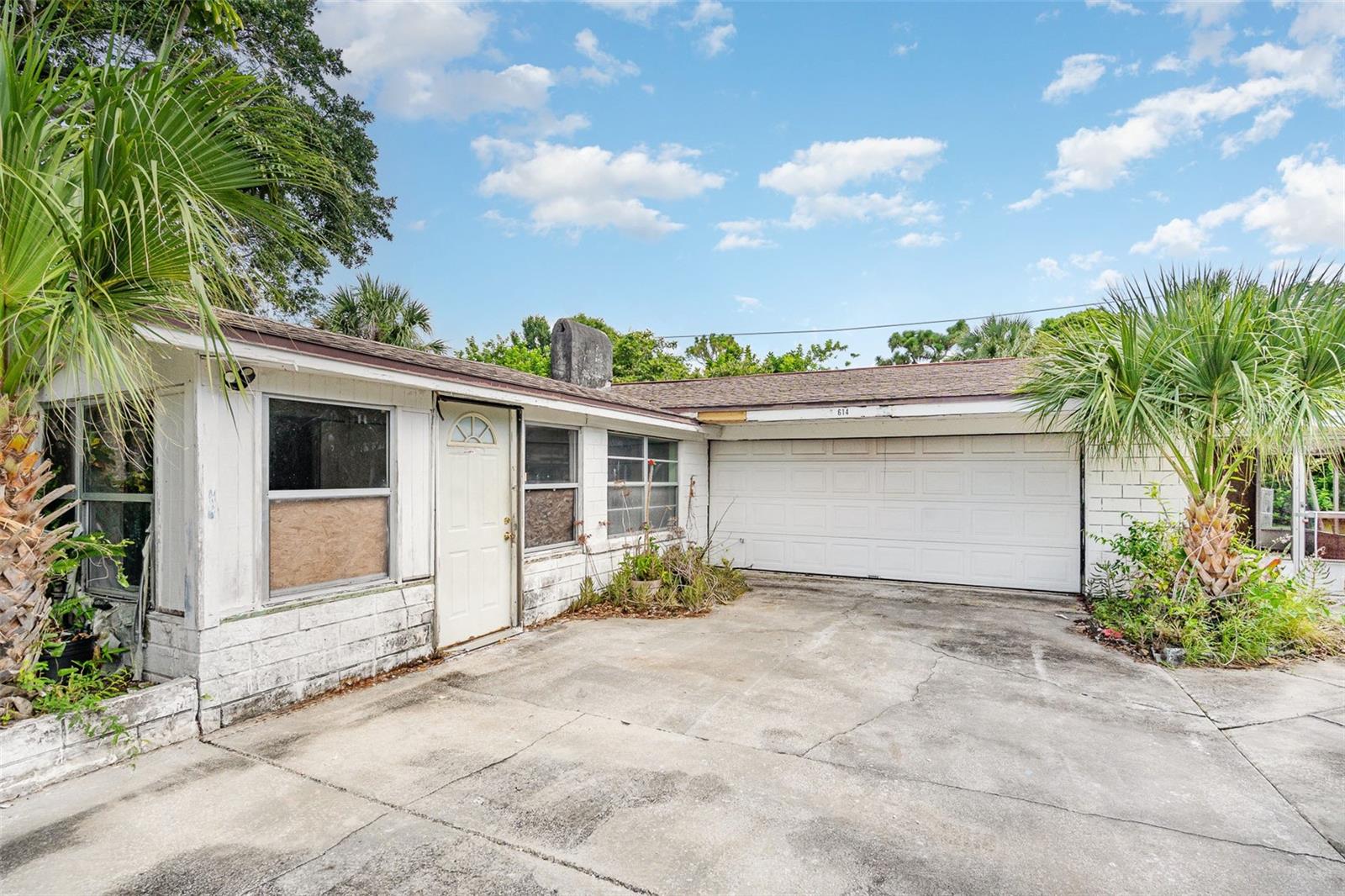 Back on market at no fault of the seller! Welcome to 614 E Walker Street, a fantastic investment opportunity nestled in the heart of Melbourne, FL. This 3-bedroom, 2-bath home spans 1,434 square feet and offers a generous layout ideal for those seeking ample space and great potential. Whether you're a seasoned investor or just starting to build your real estate portfolio, this property presents the perfect chance to capitalize on a solid structure in a growing area. As you step inside, you're immediately greeted by oversized living areas that invite creativity and comfort. The living room provides an expansive space perfect for gathering, entertaining, or reimagining into a modern open-concept design. Natural light pours through the windows, highlighting the home's airy feel and making the most of the Florida sunshine. The adjacent dining area flows smoothly from the living space, offering plenty of room for family meals or dinner with guests. The kitchen is functional and ready for updates, featuring a layout that can be easily transformed into a chef’s dream with room for modern appliances, cabinetry upgrades, and stylish finishes. Investors will appreciate the solid bones and how easily the space can be enhanced with cosmetic improvements to boost value and appeal. Each of the three bedrooms is impressively sized, providing not only room for beds and dressers but also the flexibility for added seating areas, desks, or additional storage. The primary bedroom includes an en-suite bath, creating a comfortable and private retreat, while the secondary bedrooms share a full bathroom conveniently located in the hallway. With a little vision and effort, these spacious rooms can be transformed into beautiful and functional personal havens. Outside, the property features a sizable lot with potential for a landscaped yard, outdoor seating area, or even expansion down the line. The driveway offers ample parking, and the location is incredibly convenient—close to downtown Melbourne, Florida Institute of Technology, and just minutes from shopping, dining, and beautiful beaches. Whether you're looking to renovate and resell, add to your rental portfolio, or create a long-term income-producing asset, this home is a prime candidate. With its oversized living areas, large bedrooms, and unbeatable central location, 614 E Walker Street offers a rare opportunity to acquire a property with serious upside potential. Don't miss out on the chance to make this home shine—schedule your showing today and envision the possibilities this Melbourne gem can offer.