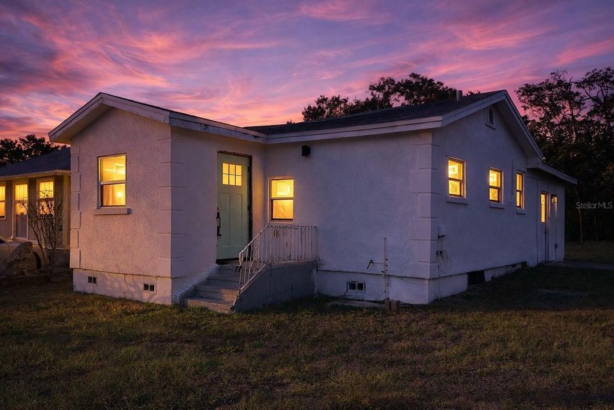 One or more photo(s) has been virtually staged. Calling all investors! This 2-bedroom, 1-bath home located on a corner lot is your next flip opportunity. The property is partially rehabbed and just needs the right buyer with vision and a little muscle to bring it across the finish line. With strong upside potential, this is a great chance to add value and build equity in a high-demand St. Petersburg location. Conveniently situated just minutes from St. Pete Beach and surrounding Gulf beaches, and a short 6.3 mile commute to vibrant downtown St. Petersburg for dining, shopping, and entertainment. Opportunity is knocking, so hurry before it’s gone!