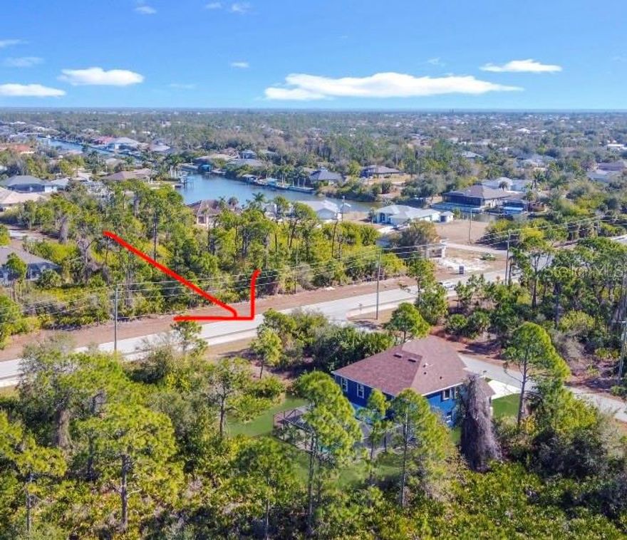 Build your dream home on this large, corner lot in the heart of South Gulf Cove — rare opportunity to own a premium parcel with wide-open potential. Prefer more space? Purchase the home next door with this lot for a near half-acre private paradise. Conveniently located near boating access, shopping and dining, this property offers the perfect canvas for a custom residence, outdoor living, or an expanded compound. Corner exposure, quiet neighborhood, and exceptional future upside.

Tucked away in coveted South Gulf Cove — an optional $120/year HOA unlocks community center amenities, boat ramps and waterfront parks. Minutes from boating, pristine beaches like Boca Grande and Englewood/Manasota Key, Sunseeker Resort, Murdock Circle, Fisherman's Village and Wellen Park shopping and restaurants — a true coastal lifestyle and a great place to call home.