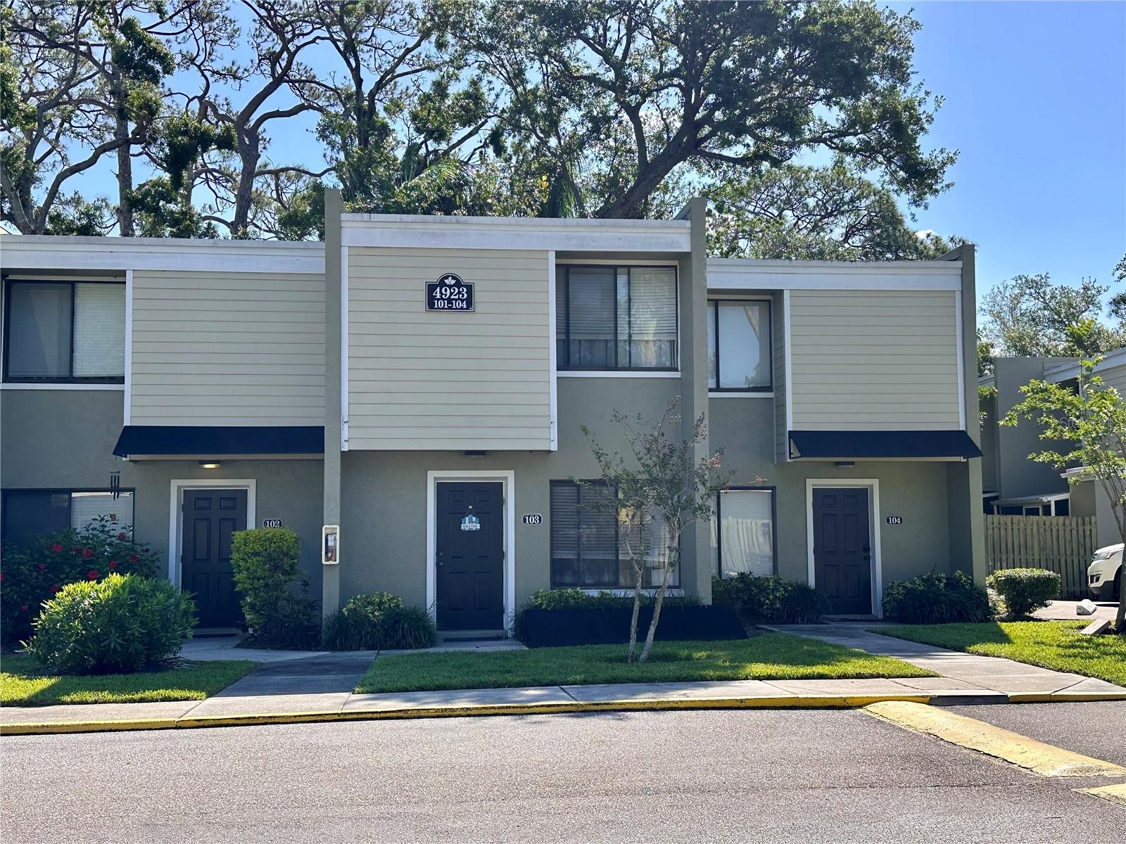 Welcome to Grand Oaks — Stylish Townhouse Living in super W BRADENTON location!
Don’t miss this beautifully updated 2-bedroom, 1.5-bath townhouse-style condo in the desirable gated community of Grand Oaks — offering an easy, coastal lifestyle just minutes from the Gulf beaches.
This light-filled home features a spacious, open floor plan with multiple spaces to gather and entertain. The updated kitchen offers classic white shaker-style cabinetry, Whirlpool stainless steel appliances, and a convenient pass-through to the dining area — perfect for serving meals or hosting guests. On the opposite side, a breakfast bar opens directly to the living room, providing additional seating and creating a wonderful connection between the kitchen and main living space.
A screened and enclosed porch extends your living area and leads to a private, fenced courtyard — perfect for relaxing and enjoying the Florida sunshine.
Upstairs are two spacious bedrooms with generous closets and an updated bath featuring a beautifully tiled walk-in shower. This end unit townhome is diagonally across from the fitness center & the heated pool! Your designated parking spot is just outside your door for ease.
This property can also be purchased fully furnished, turn-key — if negotiated — with stylish, recently purchased furnishings that show beautifully!
Grand Oaks offers resort-style amenities including a heated community pool, fitness center, dog park, and even a designated car care area. The gated entrance is enhanced with a surveillance camera for added peace of mind.
Two small pets are permitted, and with 3-month minimum rentals allowed, this property is ideal as a full-time residence, seasonal getaway, or smart investment opportunity.
Located close to State College of Florida, IMG Academy, and vibrant downtown Bradenton, SRQ airport, shops, dining, and just a short drive to the world-famous beaches of Anna Maria Island. CALL TODAY TO SCHEDULE YOUR PRIVATE VIDEO OR IN-PERSON TOUR.