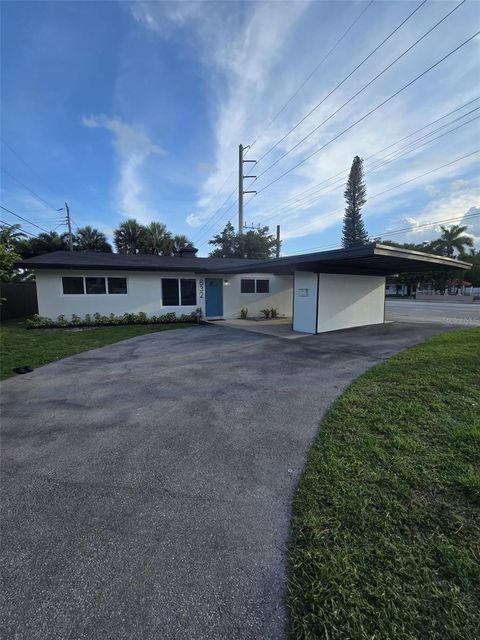 A home in WILTON MANORS