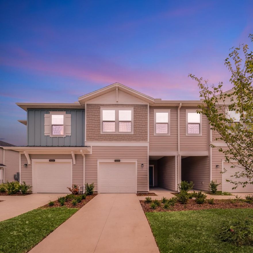 The first level of this two-story townhome features an open-concept design, allowing a seamless transition between the gathering room, kitchen and nook. A covered lanai offers convenient indoor-outdoor dining and entertaining, while three bedrooms and a loft occupy the second floor.