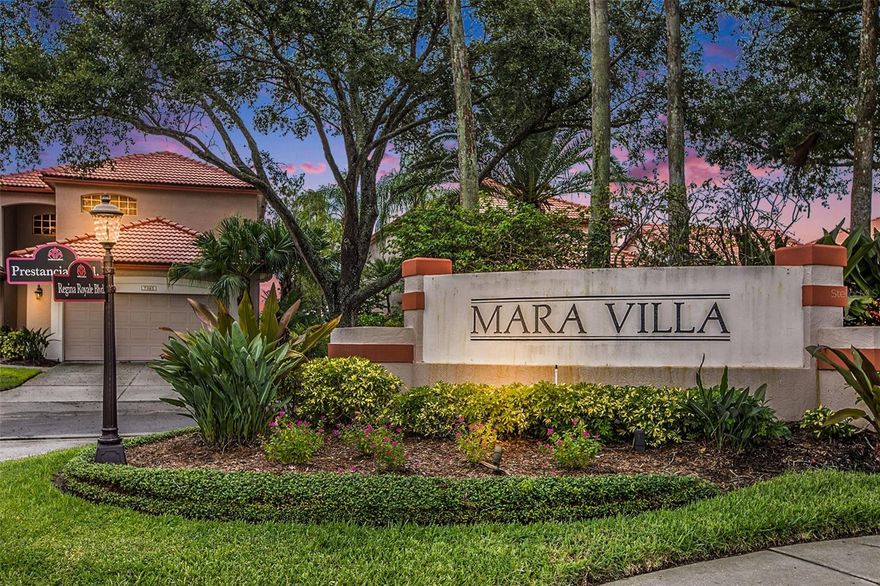 This Sunlit, fully updated two-bedroom, two-bath villa, with Den/Optional 3rd Bedroom, is a luxurious retreat with its Open floor plan and stunning views of the surrounding landscape, all located within Prestancia’s world renowned TPC two 18-hole championship golf course offering sweeping fairway views, a lifestyle of pure relaxation and only 4 miles from the #1 Beach in the US, Siesta Key! Turn-Key or Not let's talk!! Palmer Ranch Location-Live where others vacation! Inside you’ll love the beautifully tiled floors throughout, bright open-concept layout, and sleek modern finishes that make every space feel airy and elegant. The private primary suite feels like a spa retreat, while and oversized additional bedroom and a Den/Optional 3rd Bedroom, provide space for family or guests. Just steps outside of this Villa is the Sparkling Community Pool and Spa making Mara Villa one of the most sought-after communities within Prestancia. The exterior features a blend of Spanish and classic architectural elements, with large windows that maximize the scenic vistas Step outside to resort-style living. And location? Unbeatable. The outdoor spaces are designed for relaxation and entertainment, with easy access to the community pool, which serves as a central feature for the residents. This villa is ideal for those seeking a serene, upscale living environment with all the conveniences of modern living. Prestancia TPC Golf and Social Club is private “man operated” 24hr gated community that is also part of an award-winning Audubon Cooperative Sanctuary of 565 acres of lush mature landscaping. TPC Memberships to Golf and Social activities are optional. This resort-like community is not only minutes to Siesta Key, its minutes to a plethora of cultural events and opportunities in downtown Sarasota as well as St. Armond’s circle on Lido Key. Sarasota is know for its rich culture in Art, Shopping, Restaurants, Aqua-blue waterways, World famous beaches and surrounding keys which include Longboat, Lido and Siesta here Florida, and is one of the most desirable places to live!! If you are looking for the Opera, or the theatre or just to chill at a local food spot and listen to some live music this is the one for you!!You’re just minutes from the world-famous Siesta Key Beach, upscale shopping, and a vibrant dining scene—yet tucked away in the serene beauty of Palmer Ranch. And if that's not enough you are 15 minutes to UTC {University Town Center) one of the largest Malls and shopping experiences in the US. This villa is your chance to own a piece of Florida paradise. “Live the resort life every day!