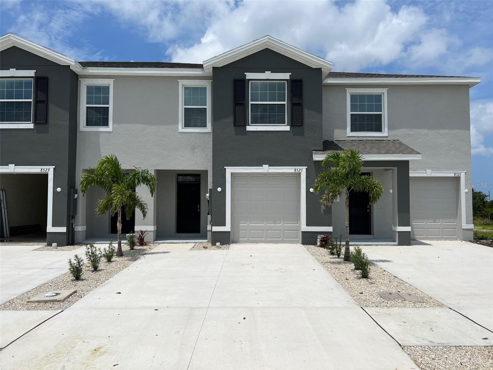 This lovely 3 bedroom, 2 ½ bath townhome is located in the heart of Palmer Ranch. Like New, Built in 2023. The kitchen has Quartz, light color cabinets, and stainless appliances. 1 car garage. Large open kitchen, dining and living room. All 3 bedrooms are upstairs and are great sized. The Master Bedroom includes walk in closet, dual sinks and walk in shower. Screened Lanai. This home comes with all appliances including refrigerator, built-in dishwasher, electric range, microwave, washer, and dryer. Smart Home Equipment included. Prominade at Palmer Ranch is gated and has a resort like pool with a huge, covered area great for lounging. Conveniently located to all the best of Sarasota. 10-minute drive to Siesta Key beach/village, 10-minute drive to great dining and entertainment in Gulf Gate or downtown Sarasota. Legacy Trail head is just outside community gate. Water, Sewer & Trash are included in the rent. Available 10/05/2025 for Rent $2350. per month-12-month minimum. CC & BC required. No Smoking. Landlord will consider 1 small dog-fees apply.
