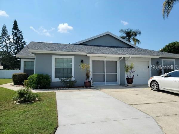 This optional furnished villa in Millpond Estates is available. It features two bedrooms, each with its own bathroom, and an oversized garage. The open floor plan creates a seamless flow between the living room, dining area, and kitchen, making it perfect for entertaining guests or spending quality time with family. The living room and dining area are bright, airy, and welcoming with plenty of natural light streaming in from the large windows.
The open kitchen is a chef's dream, with ample counter space, modern appliances, and plenty of storage. You'll love cooking up your favorite meals and hosting guests in this beautiful space. The Florida room is a wonderful addition to this lovely villa, providing a relaxing space to enjoy the warm Florida weather and beautiful surroundings.
Millpond Estates is a charming and lively community that offers a wide range of amenities, including a clubhouse, community pool and spa, trash services, basic cable, limited internet, landscaping, and a fitness center. There are plenty of social activities to keep you busy, including shuffleboard courts and cornhole.
This amazing opportunity to own this stunning villa in Millpond Estates should not be missed. Don't wait any longer; give us a call today and make your dream of living in a beautiful home in a charming community a reality!"