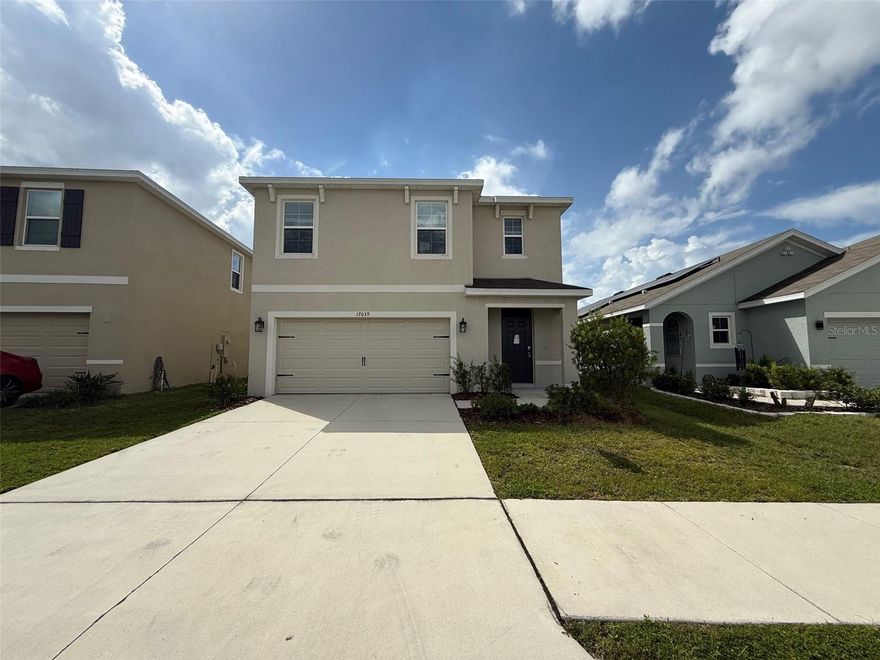 Don't miss this spacious 5/3/2 in the gated lagoon community of Forest Brooke. The interior features a great room, open kitchen, bedroom and full bathroom on the lower level and a walk-in pantry off the kitchen. Upstairs is a loft, primary bedroom with a walk-in closet and attached bathroom, 3 additional bedrooms and a full bathroom. The laundry room is also upstairs. The kitchen has granite counter tops and a convenient breakfast bar. Outside is a patio and a .14 acre lot. This is property is eligible under the Freddie Mac first look initiative through November 2, 2025.