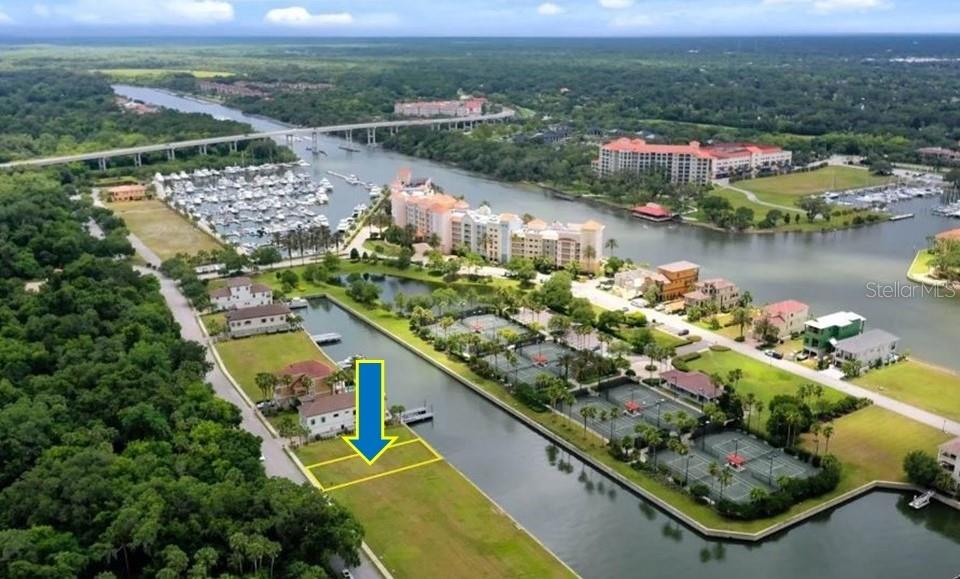 BUYER APPROVED! OWNER FINANCING AVAILABLE! 20,000 DOWN, 5percent INTEREST. Great lot in the sought-after Harbor Village Marina. A blank canvas to build your dream home; and direct access to the saltwater canal leading out to the intercostal to put in your own boat slip. Located in the gated community of Yacht Harbor, Join the club and gain access to many of the amenities such as a Tennis Court, Fitness Center, and more. Just a short golf cart drive down to the beach and local hot spots just minutes away, this lot comes with an ocean of possibilities.