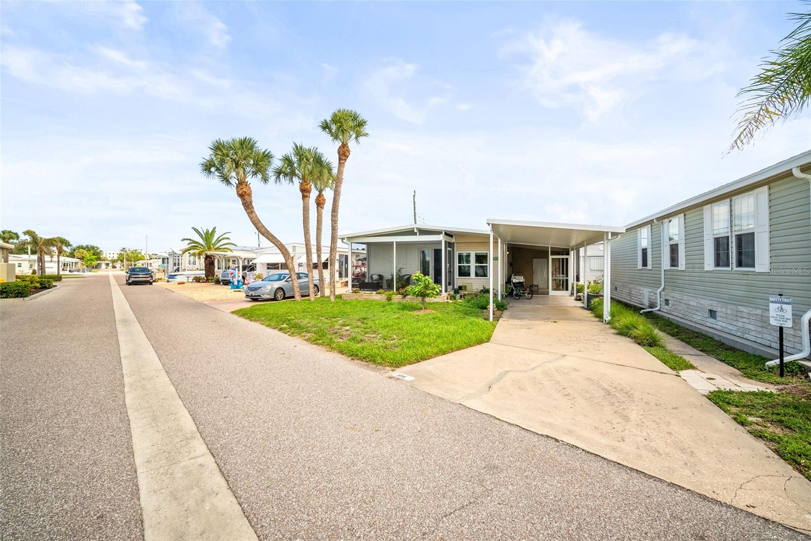 GULF ACCESS.....SAILBOAT WATER....……..COMMUNITY POOL……….BRAND NEW REINFORCED LINAI AND CARPORT……..LOWEST BOAT FEES EVER………MASSIVE TOOL SHED/WORKSHOP……NEWER WINDOWS…..2 YEAR OLD WATER HEATER……..This charming property perfectly blends convenience with coastal charm, placing you just steps away from the clubhouse, sparkling pool, and some of the most affordable boat docks with direct Gulf access. Whether you’re a seasonal snowbird or someone who loves a lively, friendly neighborhood, this location delivers it all.
Prepare to be wowed by the brand-new, top-of-the-line $40,000 carport—extended and reinforced with extra bracing to stand strong against Florida’s weather while offering unmatched protection for your car, golf cart, or boat trailer. It’s not just a carport—it’s a statement of quality and peace of mind. Plus, the community docks are some of the best deals around, making it effortless and affordable to keep your boat just steps from your door. This home is designed for those who crave easy access to all the great amenities nearby. Imagine strolling to the clubhouse or taking a refreshing dip in the pool anytime you want. The massive shed/workshop is a game-changer, offering tons of space for tools, hobbies, or extra storage—whatever your passion calls for! And let’s not forget the unbeatable Venice Island lifestyle: pristine beaches just minutes away, amazing restaurants to explore, and the iconic Venice Jetty where you can soak in breathtaking sunsets. This is coastal living at its finest—fun, relaxing, and full of endless water adventures.
Don’t just dream about the Florida lifestyle—live it! 614 N Waterway is your new waterfront paradise!