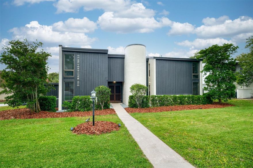 Tucked away on a quiet circle in one of Winter Park's most sought-after neighborhoods, this distinctive pool home offers a rare opportunity. Set on an approximately .26-acre lot, the home features striking architectural lines, soaring wood ceilings with exposed beams, polished concrete flooring, and an abundance of natural light throughout.

This is the only home currently for sale in Quail Hollow. Access to top rated schools. 

The exterior has been comprehensively updated: both the metal and flat roof sections (2022) and dual A/C units (2022) are already behind you, along with fresh interior and exterior paint, refinished ceilings, and new carpet. The backyard is a genuine retreat — the pool deck and fencing were both redone in 2026 — with a fully fenced yard and expansive deck ready for patio furniture, a barbecue, and effortless entertaining.

Inside, a flexible and spacious layout offers room to put your own stamp on a truly special property. Practical upgrades round out the package: a Level 2 EV charger in the garage, a second Level 2 EV circuit wired to the driveway, fiber optic internet connectivity, and a recent refrigerator and dishwasher replacement. Conveniently located near Winter Park's best shopping, dining, parks, and major roadways, this home combines an unbeatable location with a strong foundation of recent improvements — and real upside for the buyer ready to make it their own.