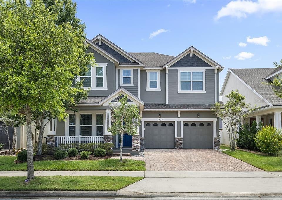 Priced to Sell in Randal Park!
Move-in-ready home with fresh paint inside and out, new carpet, and a flexible floor plan. Features include:
Downstairs bedroom/office with full bath
Open kitchen with island, new refrigerator, and screened lanai
Primary suite plus three bedrooms upstairs with loft
Covered porch, paver driveway, and pre-installed pool connections
Community offers pool, clubhouse, parks, fitness center, and top-rated schools. Convenient to SR 417/528, shopping, dining, and Lake Nona Medical City.
Great value in a sought-after location—schedule your showing today!
Seller may consider buyer concessions with offer.