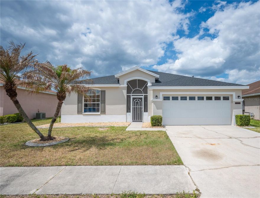 Welcome to this beautifully renovated home in the highly desirable gated community of Carillon Lakes in South Lakeland. Thoughtfully updated from top to bottom, this move-in-ready residence offers peace of mind with a brand-new roof and A/C system, along with stylish new finishes throughout. The stunning new kitchen is a true centerpiece, featuring stainless steel appliances, ample cabinetry, and sleek quartz countertops, all designed for everyday living and entertaining. Luxury vinyl plank flooring flows through the main living areas, complemented by plush new carpet in the bedrooms and fresh tile in the bathrooms.
The spacious primary suite provides a relaxing retreat, complete with a large walk-in closet, linen closet, and a luxurious en suite bathroom featuring dual sinks, a soaking tub, and a generously sized walk-in shower. A sliding glass door from the primary bedroom opens directly to the screened-in courtyard, creating a private indoor-outdoor living experience. Adding to the home’s versatility is a detached bedroom with its own private bathroom, ideal for guests, older kids, in-laws, or even a home office space.
The expansive courtyard is perfect for entertaining or unwinding, highlighted by a large screened-in side porch, while the backyard offers added privacy with a mature hedge. Additional conveniences include an interior laundry room, a two-car attached garage, and a driveway with sidewalk access for safely exploring the neighborhood.
Residents of this sought-after community enjoy resort-style living with a clubhouse, pool and hot tub, fitness center, and a vibrant calendar of social events. Outdoor enthusiasts will appreciate the tennis, pickleball, and basketball courts, along with scenic walking and biking trails winding around three stocked fishing lakes. With 24-hour guarded gate access, security and peace of mind come standard. Ideally located near the Polk Parkway, this home provides easy access to Tampa and Orlando for endless dining, shopping, and entertainment options.