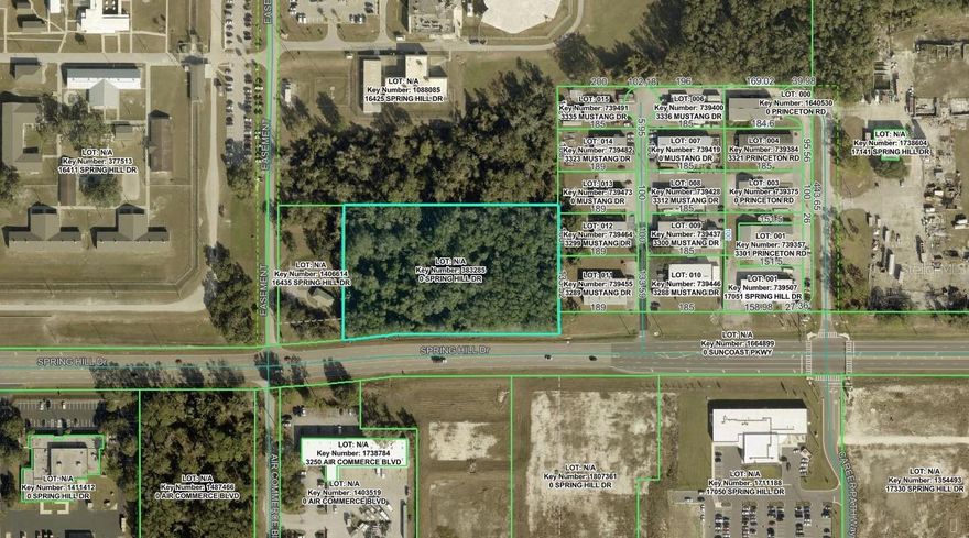3.5+ Acres Of Vacant INDUSTRIAL Zoned Land. What A Rare Find This Is! Located Along Spring Hill Drive In Hernando County. This Parcel Is Less Than A Mile From The Brooksville-Tampa Bay Regional Airport, And Less Than 5 Min To Either Us-41 Or Toll Road 589 Suncoast Expressway. Parcel Has Over 18,000 Vehicles Per Day Passing In Front. Don't Miss This Great Opportunity. Call Today!