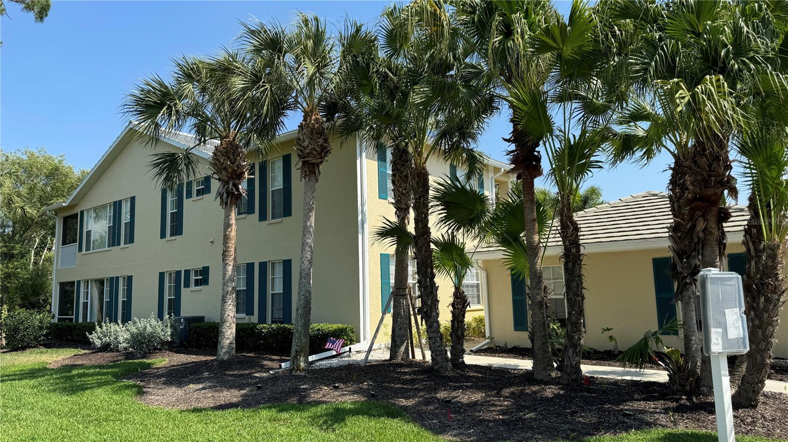Turnkey Furnished Short Term Rental Available both Off Season and On Season. Soak in nature preserve views in this beautiful, well-maintained condominium unit inside Kensington Preserve of the Plantations Golf and Country Club. This corner unit, 3 Bedroom, 2 Bath home, with a garage, has so much to offer with its thoughtfully designed floor plan and open concept. The vaulted ceilings add to its bright and airy ambiance. Enjoy the spacious eat-in kitchen featuring a breakfast bar. The primary suite has a serene view of the preserve, large walk-in closet and a private entrance to the screened balcony. The split floor plan provides your guests with plenty of space and privacy. The neighborhood has an active clubhouse and two community pools. The Plantation Golf and Country Club is a master planned community with two championship golf courses, 13 Har-Tru tennis courts, fitness center, Jr. Olympic swimming pool along with exceptional dining and activity programs. Only 10 minutes from Venice Island and pristine gulf beaches.