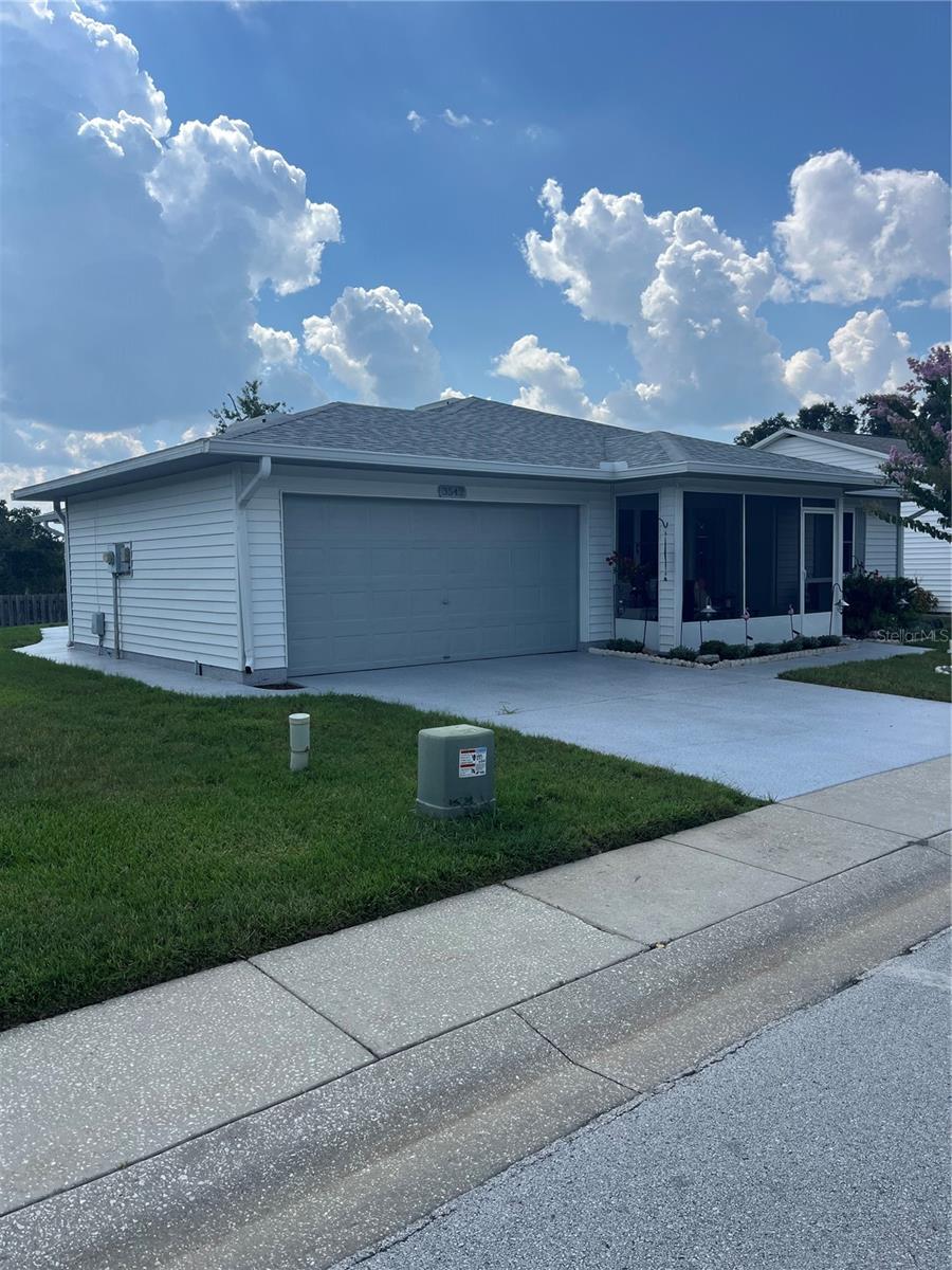 Whoohooo.. ***New on the Market*** Come and enjoy the amazing lifestyle in this sought after 55+ Active Community. Whether you play golf, pickleball, tennis, swim, enjoy getting together with friends at the clubhouse, or just enjoy sitting and watching the birds in your back yard... You are going to LOVE to call this beautiful place HOME ! Be the first to see this beautifully updated and nicely designed home, nice location, new back patio 26X10 is a great place to enjoy family and friends in a spacious backyard and all that Florida offers in the Morning and Evenings. As you enter the SCREENED FRONT PORCH, you will feel the comfort of HOME. The living room looks into the breakfast/dinning area, where a large window shows off the beautiful back yard. The UPDATED KITCHEN includes stainless steel appliances, and granite counters which are exactly what will help the cook of the house will feel right at HOME. Ceiling fans in most rooms... and HIGH TRAY CEILING will greet you in the living room. Inside Laundry Room with ample space for extras leads out to the organized 2 car garage and the epoxy floors are great way to keep the garage neat and clean. The 2 bedroom and 2 baths are good size for comfort and the upgraded master bath and walk in shower are a pleasant way to start the day. The roof was new in 2018, A/C in 2013, tankless heater 2/25,
The house has luxury vinyl floors through out except in the bedrooms where there is carpet. Step inside this beautiful home and you'll want to make it yours. Call today for your private tour. More pictures of the property coming soon. See you soon.