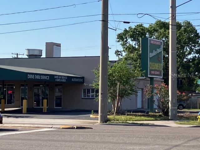 Hillsborough Avenue - Town and country - Established laundry / dry cleaning location - Corner parcel- Lighted intersection - Pylon signage - Two roll up doors. Two curb cuts on Hillsborough and 1 curb cut on Town and Country Blvd - Equipment and Business not included in sale price - Shown by appointment only with reasonable notice - Please do not disturb tenant.