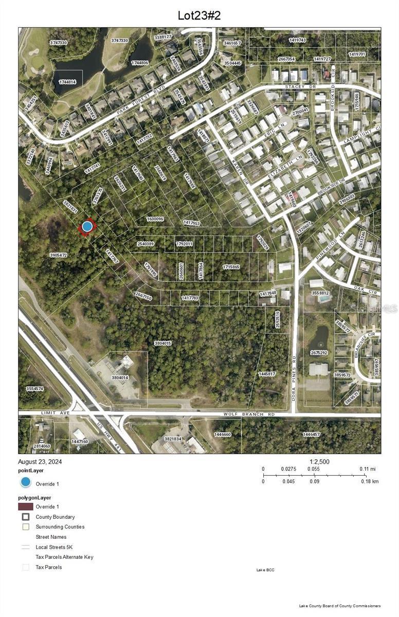 Lot 23 PARK FOREST BLVD
